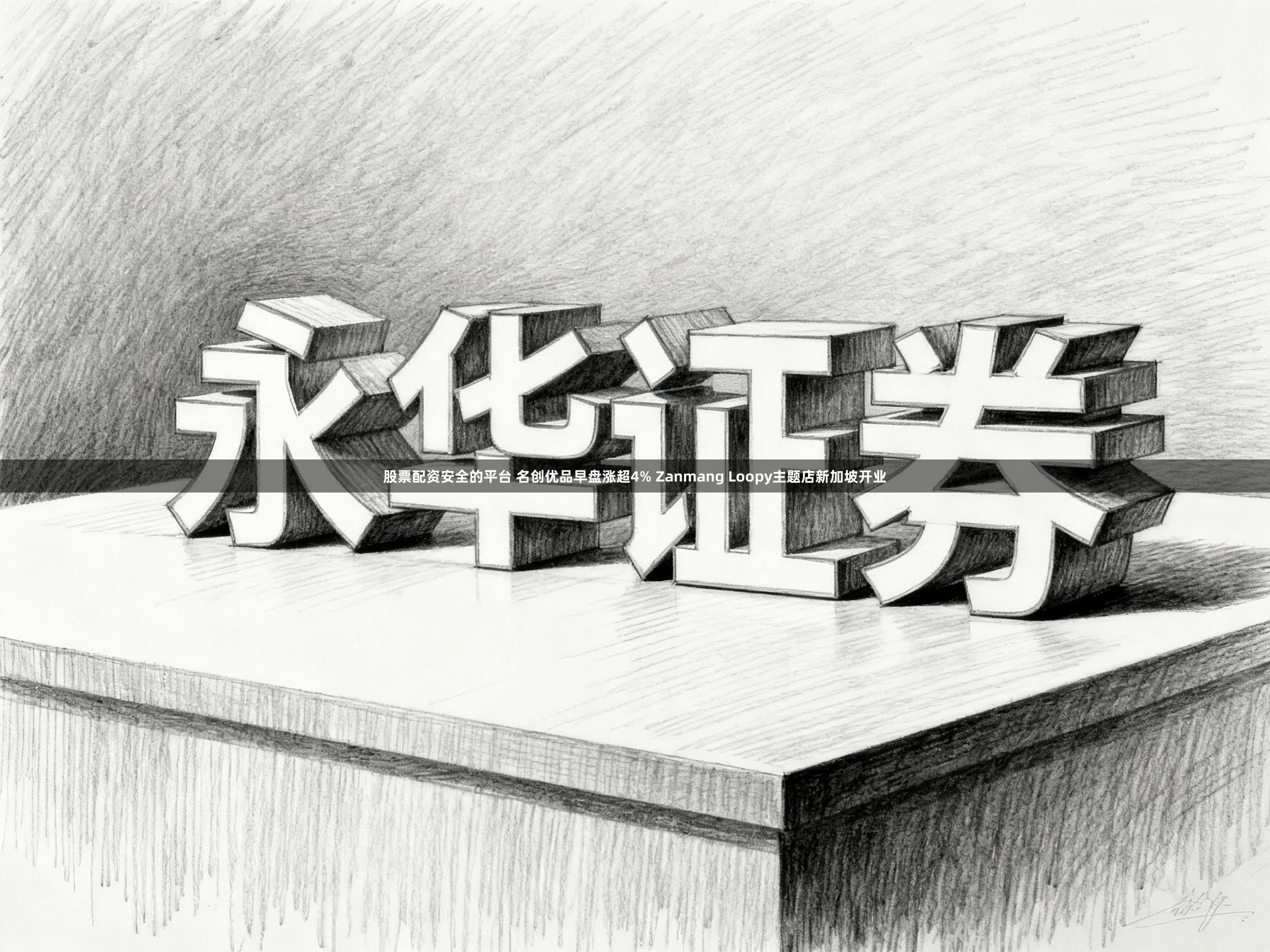 股票配资安全的平台 名创优品早盘涨超4% Zanmang Loopy主题店新加坡开业